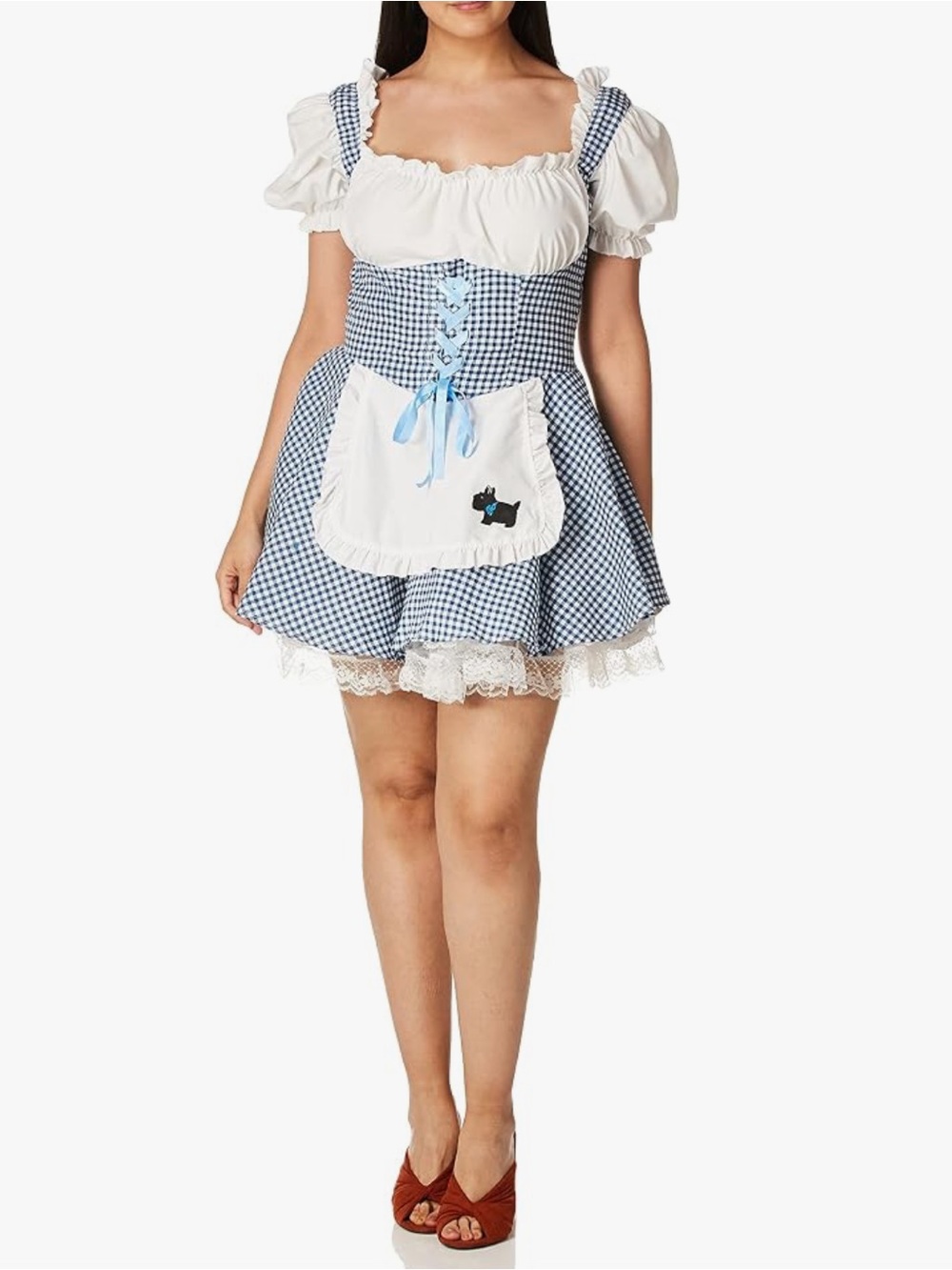 Story Book Sweetheart Dorthy Wizard Of Oz Halloween Costume Dress Size Medium